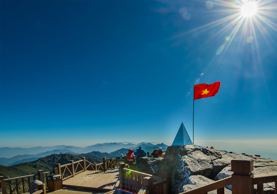 On the top of Fansipan