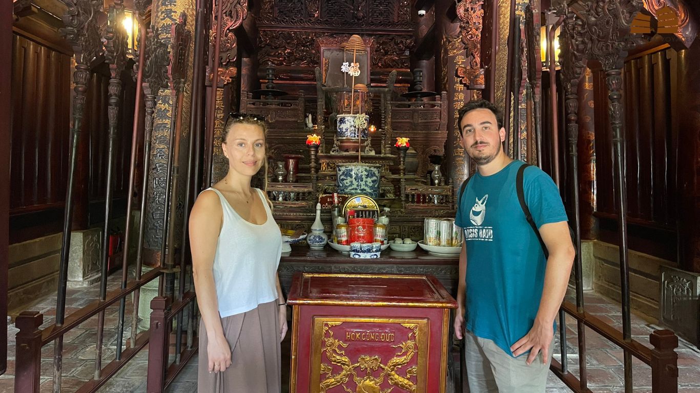 Explore Vietnamese culture by visiting temple