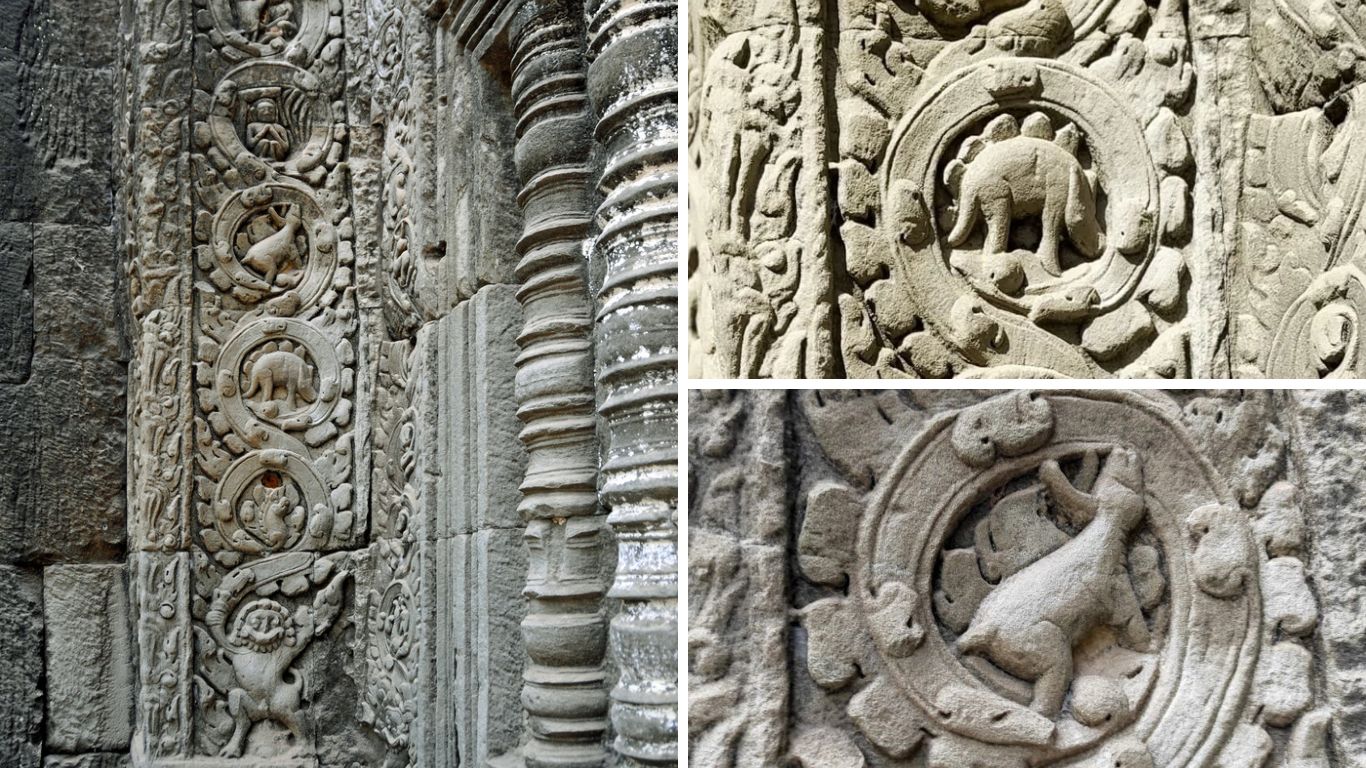 Dinosaur of Ta Prohm