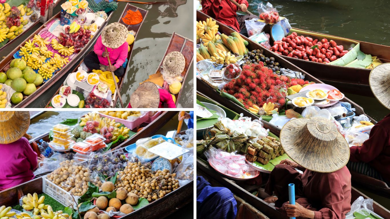 Floating market