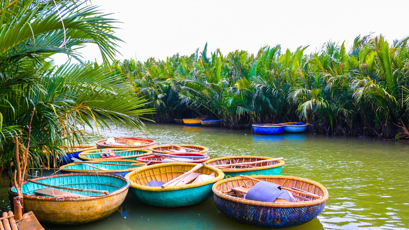 Coconut boat ride Hoi An