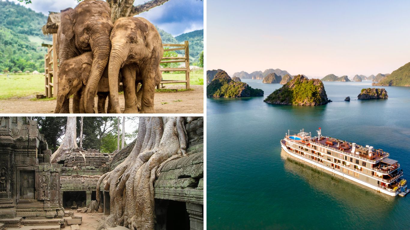 Thailand, Cambodia, Vietnam