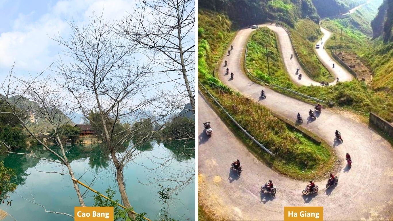 Cao Bang and Ha Giang