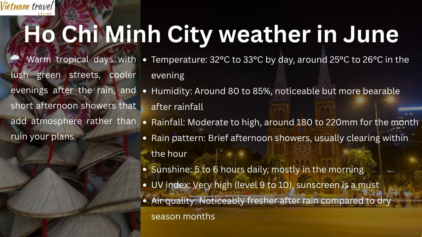 Ho Chi Minh City weather in June