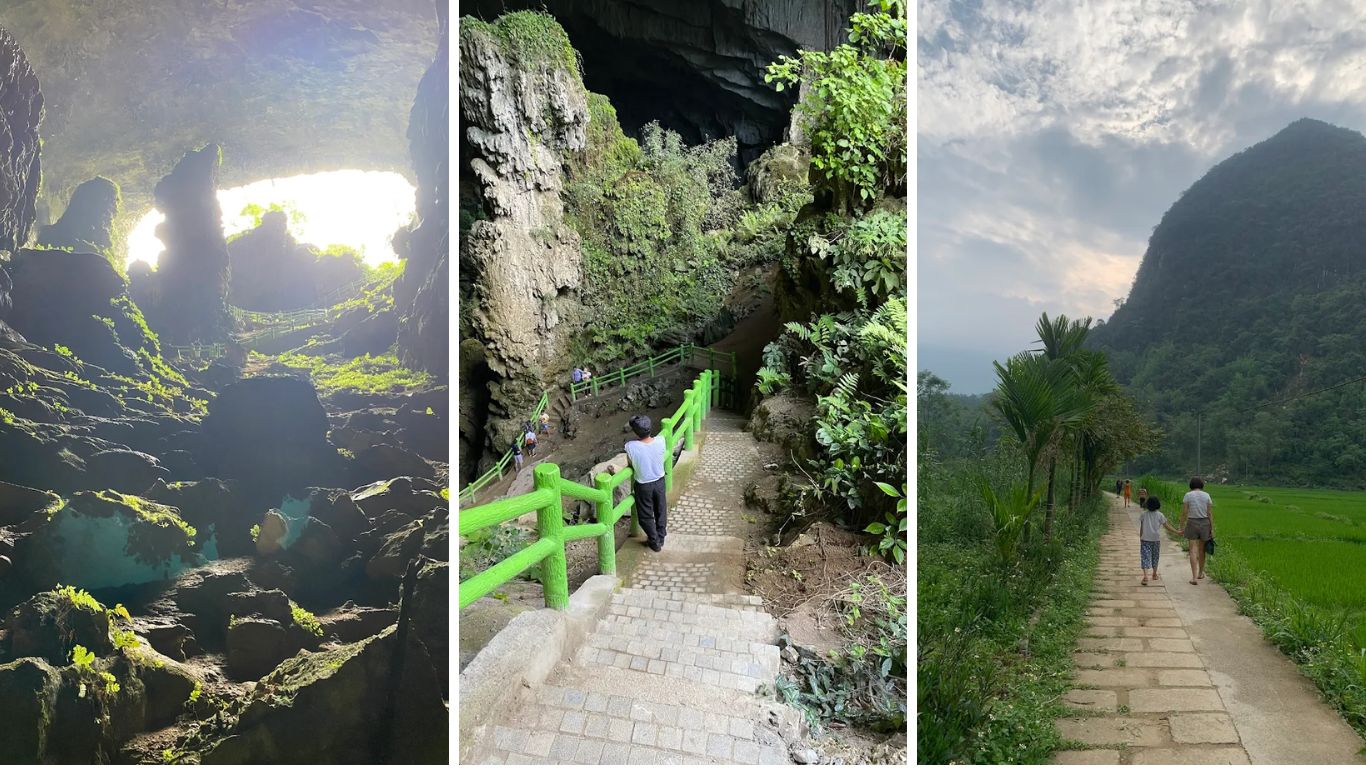 Kho Muong Cave Pu Luong valley walk rainy day activity Vietnam